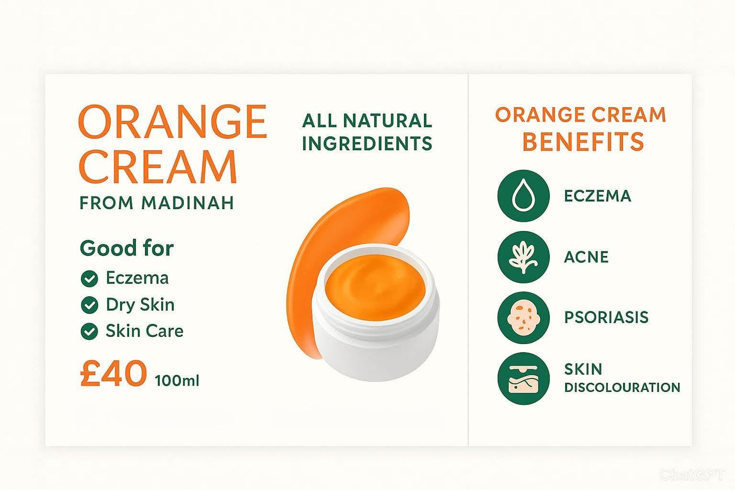 Orange Cream From Madinah 60ml