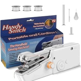 Mini Portable Handheld Cordless Sewing Machine Hand Held Clothes Stitching