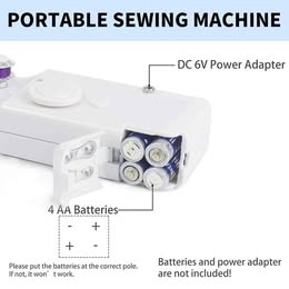 Mini Portable Handheld Cordless Sewing Machine Hand Held Clothes Stitching