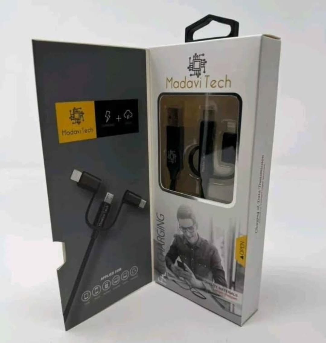 5 In 1 Fast Charging Data Cable