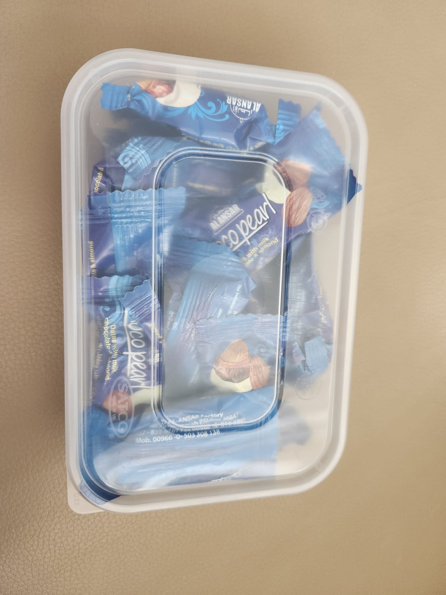 Chocolates Dates with Almond (15 Dates)