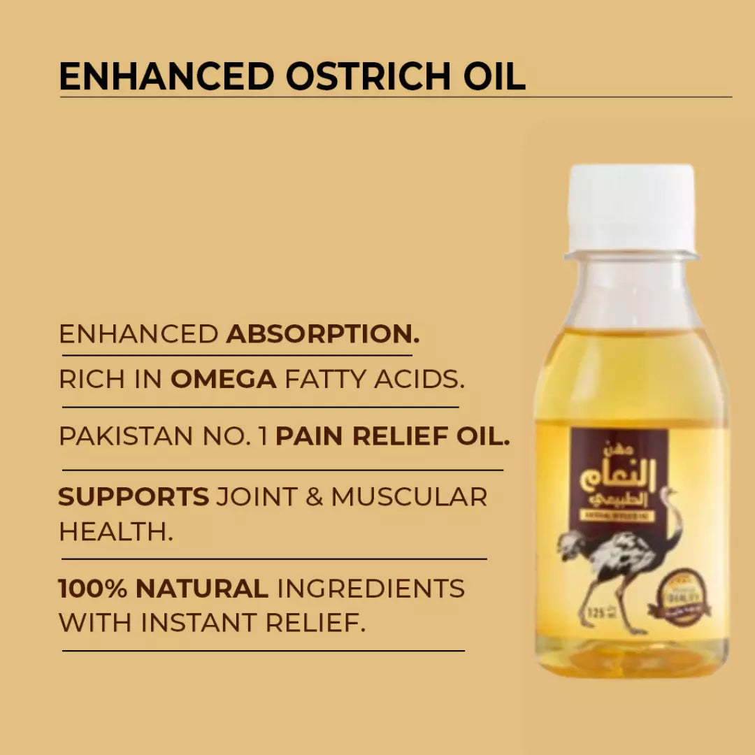 Natural Ostrich Oil 125ml